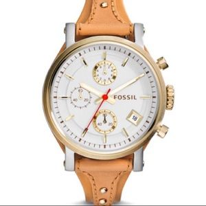Fossil Women's "Original Boyfriend" Leather Watch